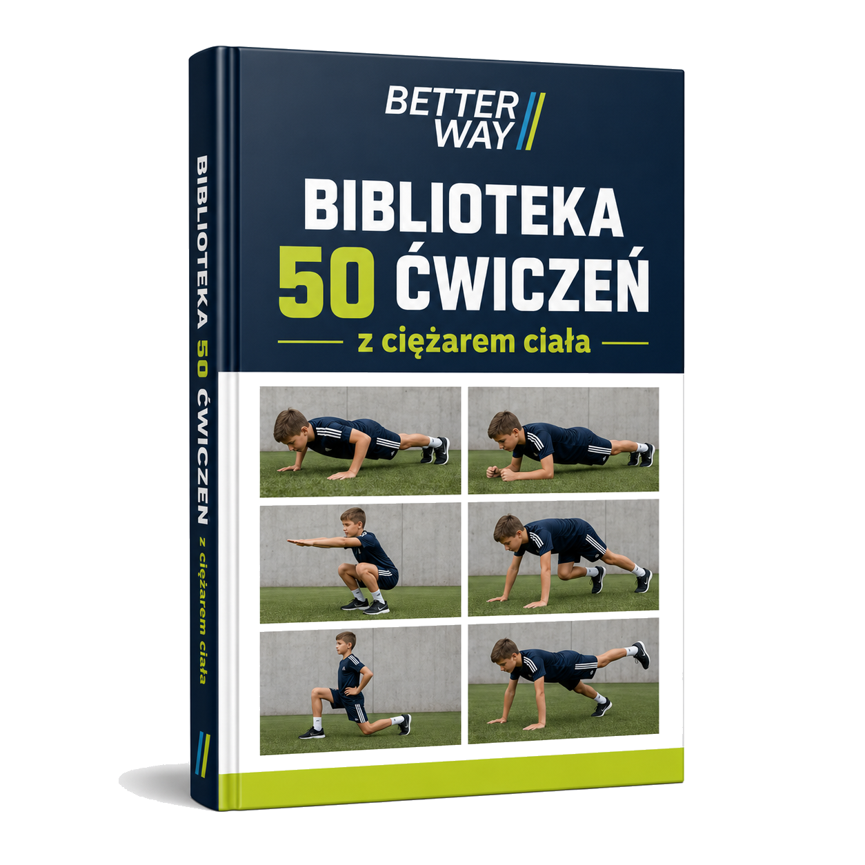 Biblioteka 50 ćwiczeń - okładka ebooka